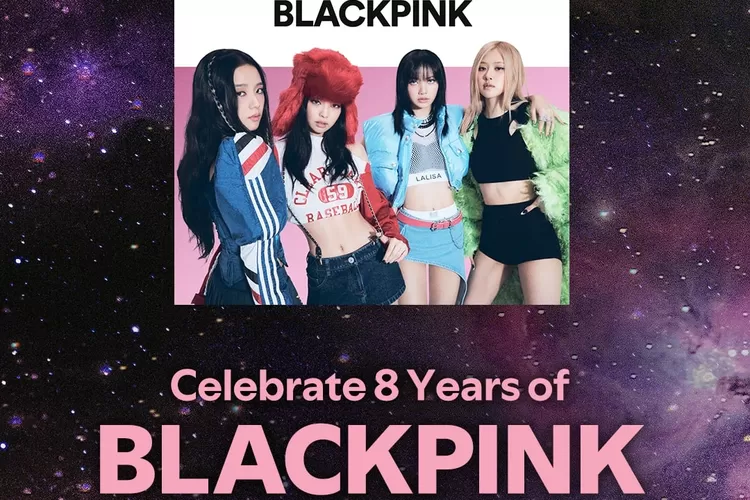 Blackpink Rayakan Ulang Tahun Kedelapan dengan Kolaborasi Eksklusif Bersama Spotify